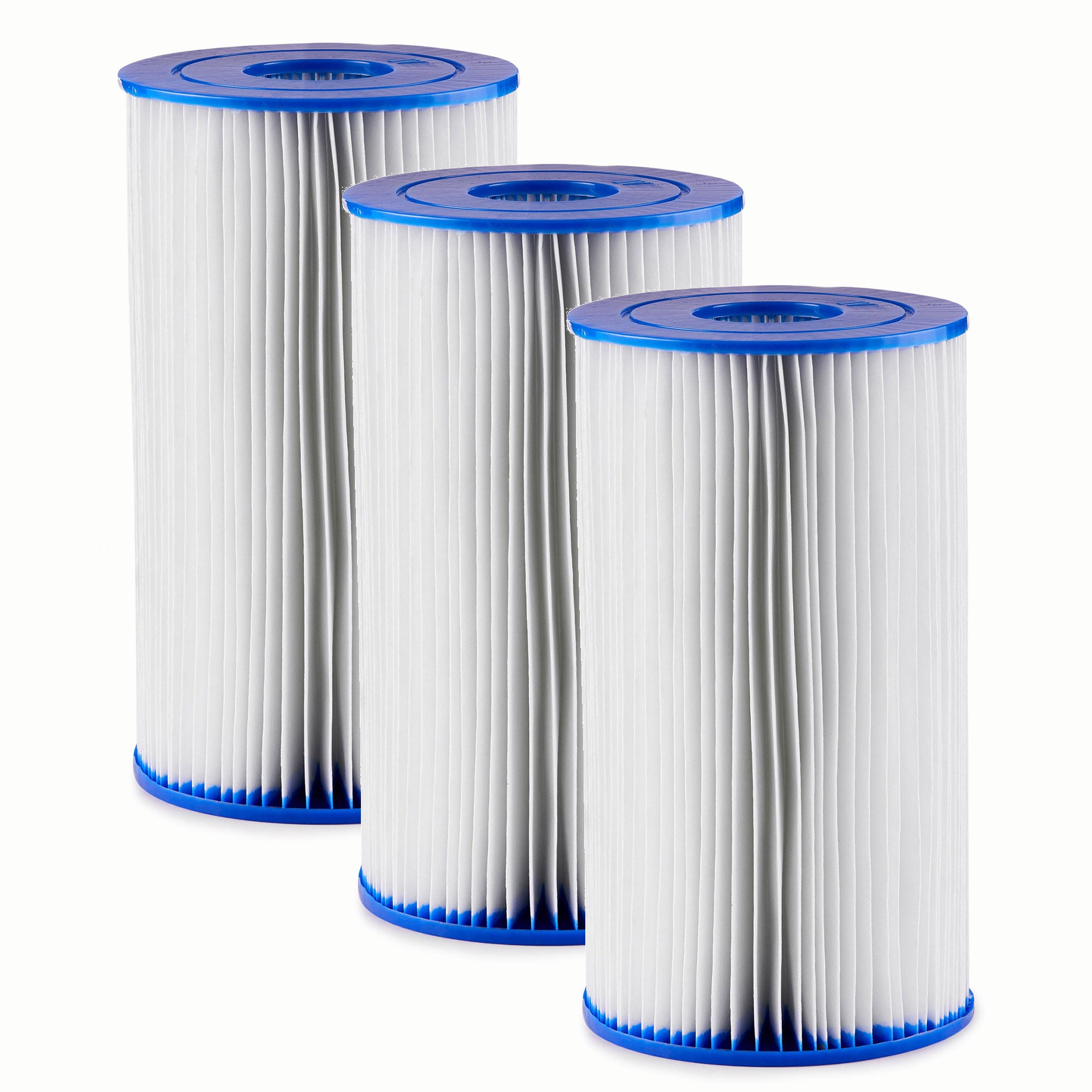 Bestway Swimming Pool Filter Pump Replacement Cartridge Type IV & B, 3 Pack - VMInnovations