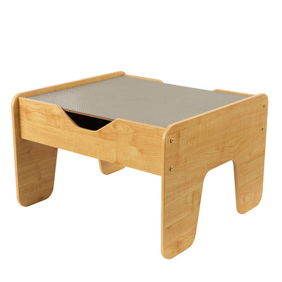 KidKraft 2-in-1 Play Table with Plastic Building Block Board (For Parts)