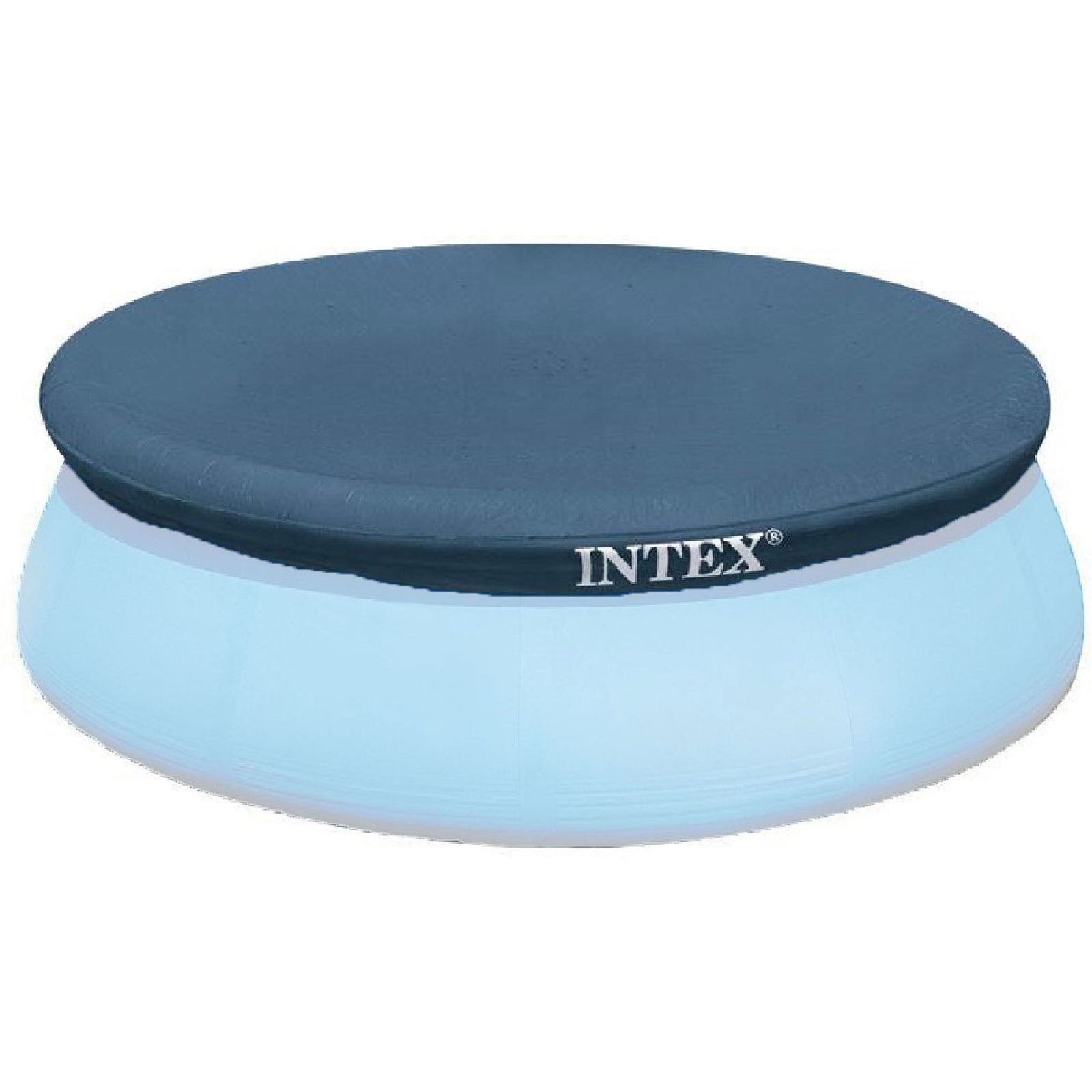 Intex Steel Frame Above Ground Pool Ladder & Intex 15 Ft Above Ground Pool Cover - VMInnovations