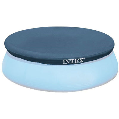 Intex Steel Frame Above Ground Pool Ladder & Intex 15 Ft Above Ground Pool Cover - VMInnovations