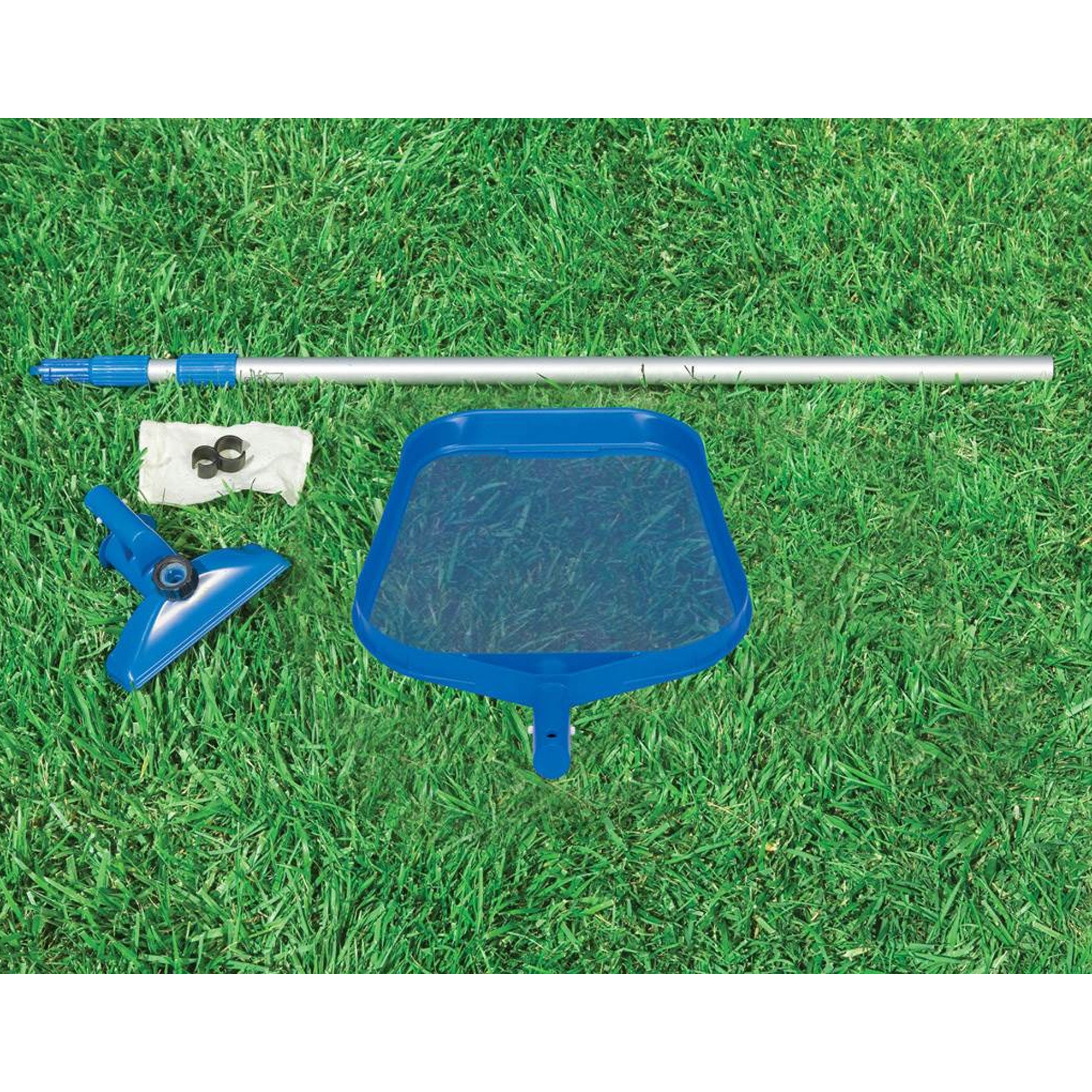 Intex 12' x 30" Swimming Pool, Cleaning Kit, & Replacement Filters (6 Pack) - VMInnovations