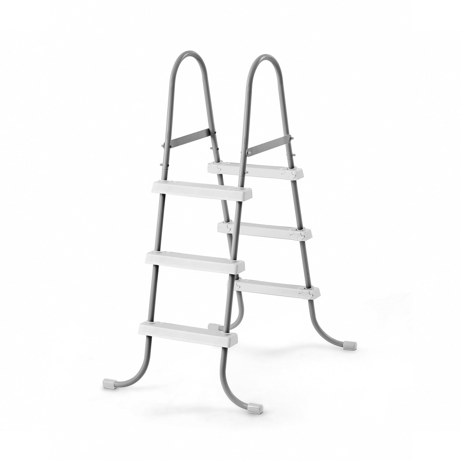 Intex Above Ground Steel Frame Pool Ladder & Intex Cleaning Maintenance Pool Kit - VMInnovations