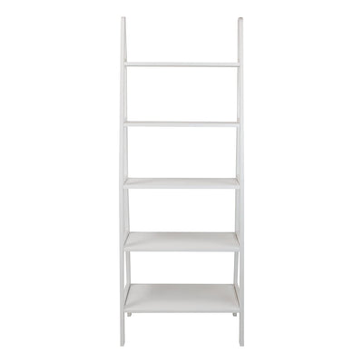 Casual Home 6 Foot 5 Shelf Wood Ladder Storage Organizer Bookcase Rack (Used) - VMInnovations