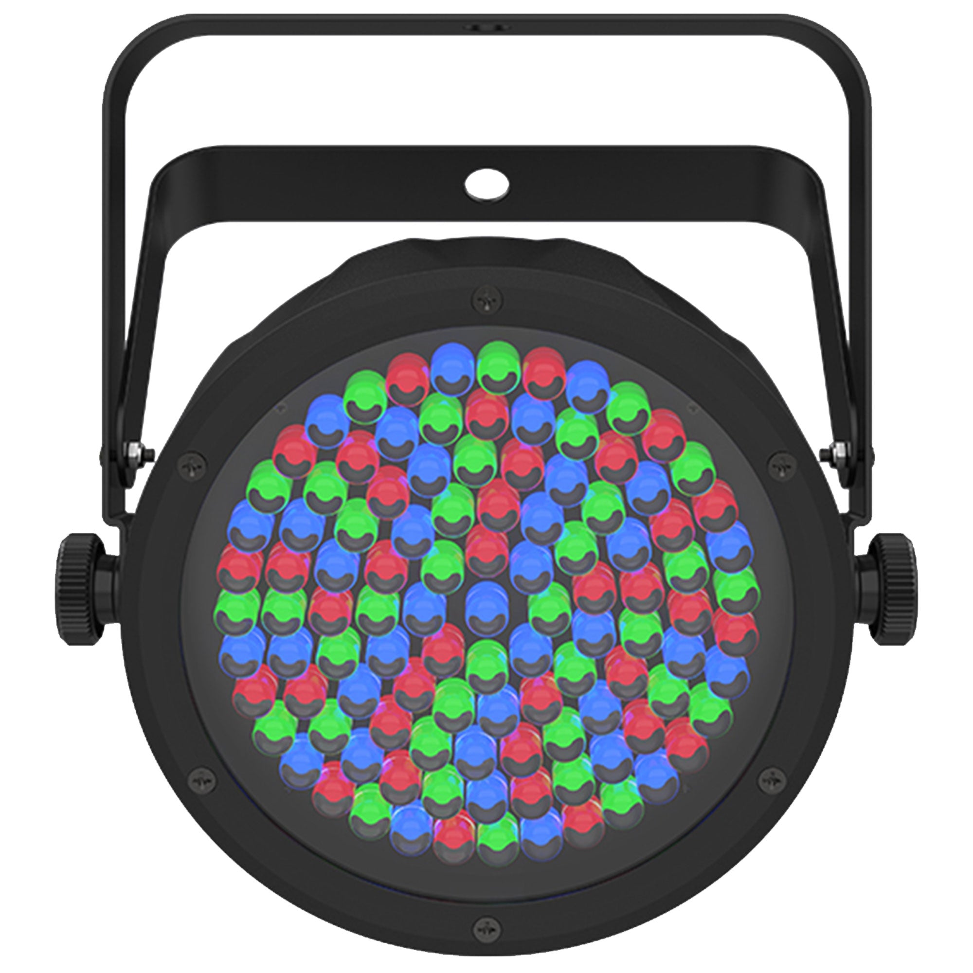 CHAUVET DJ 56 LED DMX Slim Par Flat Can RGB Wash Light Effect Fixture (12 Pack)