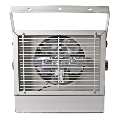 Comfort Zone Mount Electric Fan Forced Industrial Utility Heater (For Parts)
