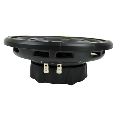 2) BOSS D10F 10" 1600W Shallow Slim Car Audio Subwoofers Power Subs Woofers Flat