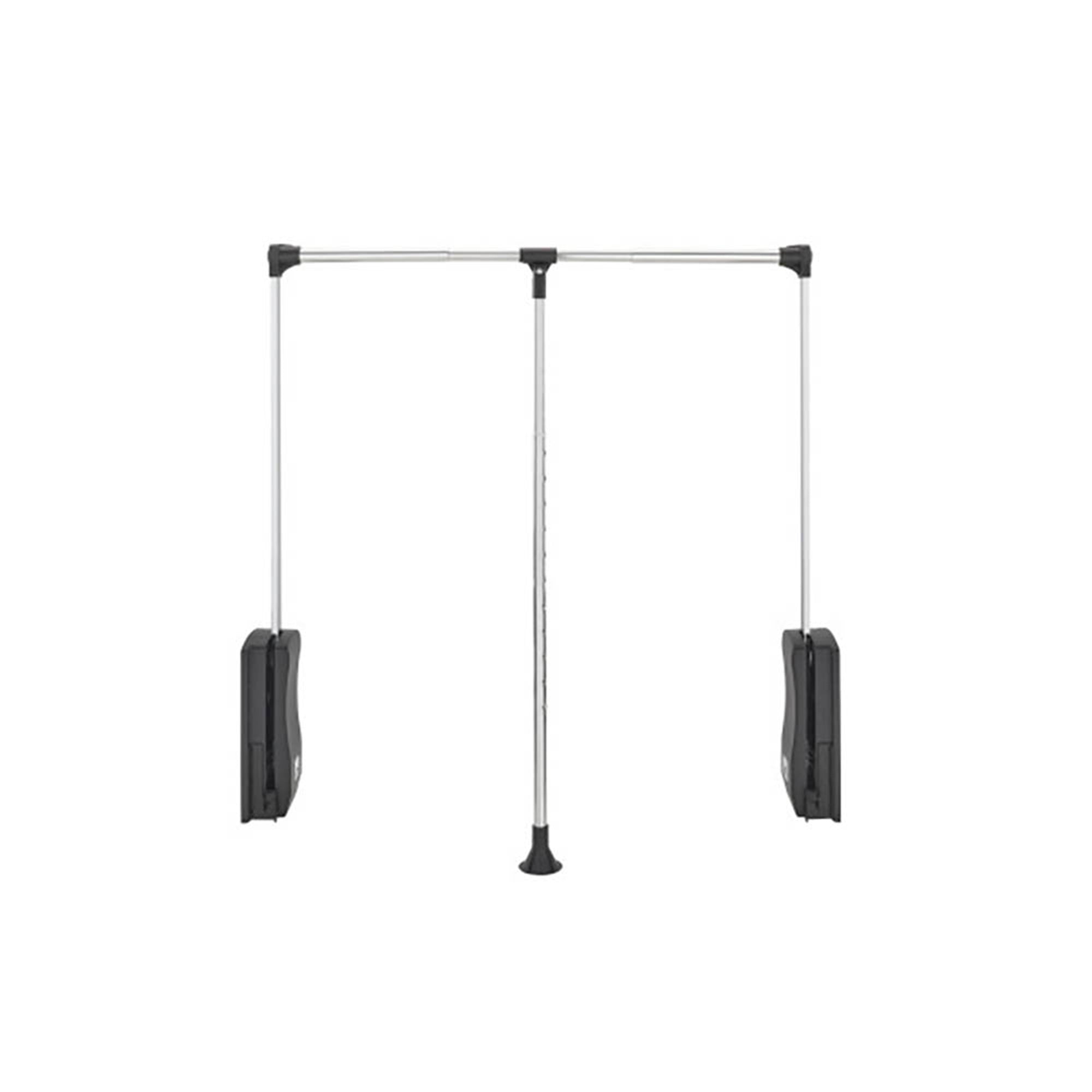 Rev-A-Shelf CPDR-2635 26" to 35" Adjustable Pull Down Closet Rod, Chrome(2 Pack) - VMInnovations