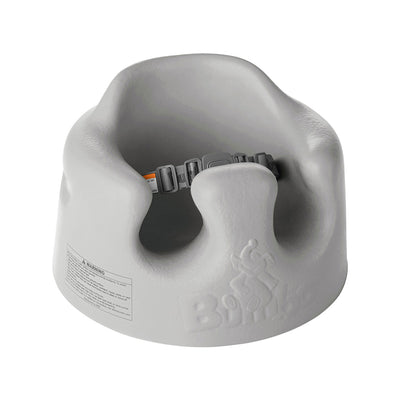 Bumbo Baby Infant Soft Foam Wide Floor Seat w/ 3 Point Adjustable Harness, Gray (For Parts)