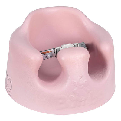 Bumbo Infant Floor Seat Baby Sit Up Chair with Harness, Cradle Pink (Open Box)