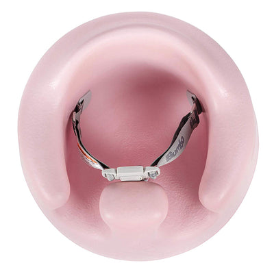 Bumbo Infant Floor Seat Baby Sit Up Chair with Harness, Cradle Pink (Open Box)