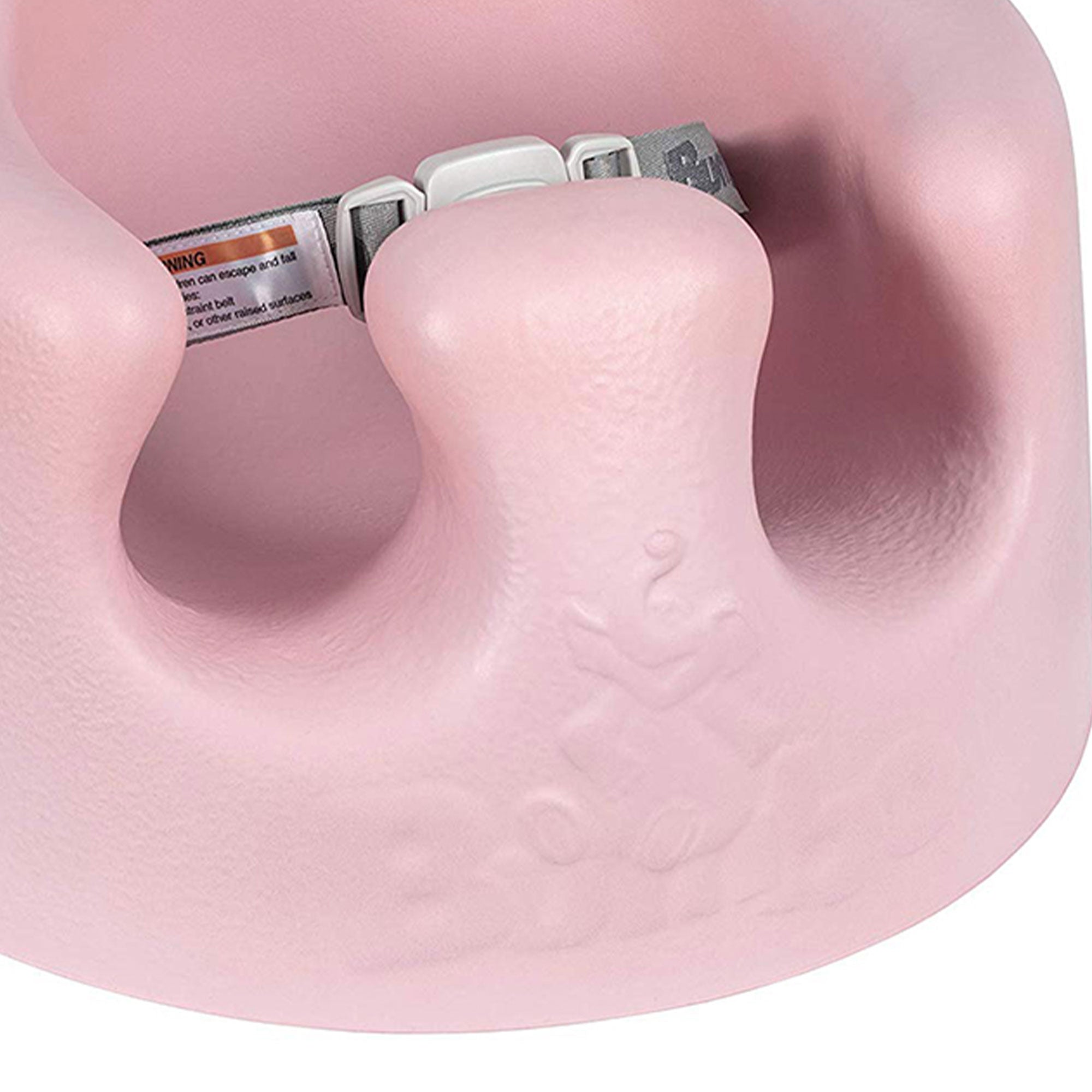 Bumbo Infant Floor Seat Baby Sit Up Chair with Harness, Cradle Pink (Open Box)