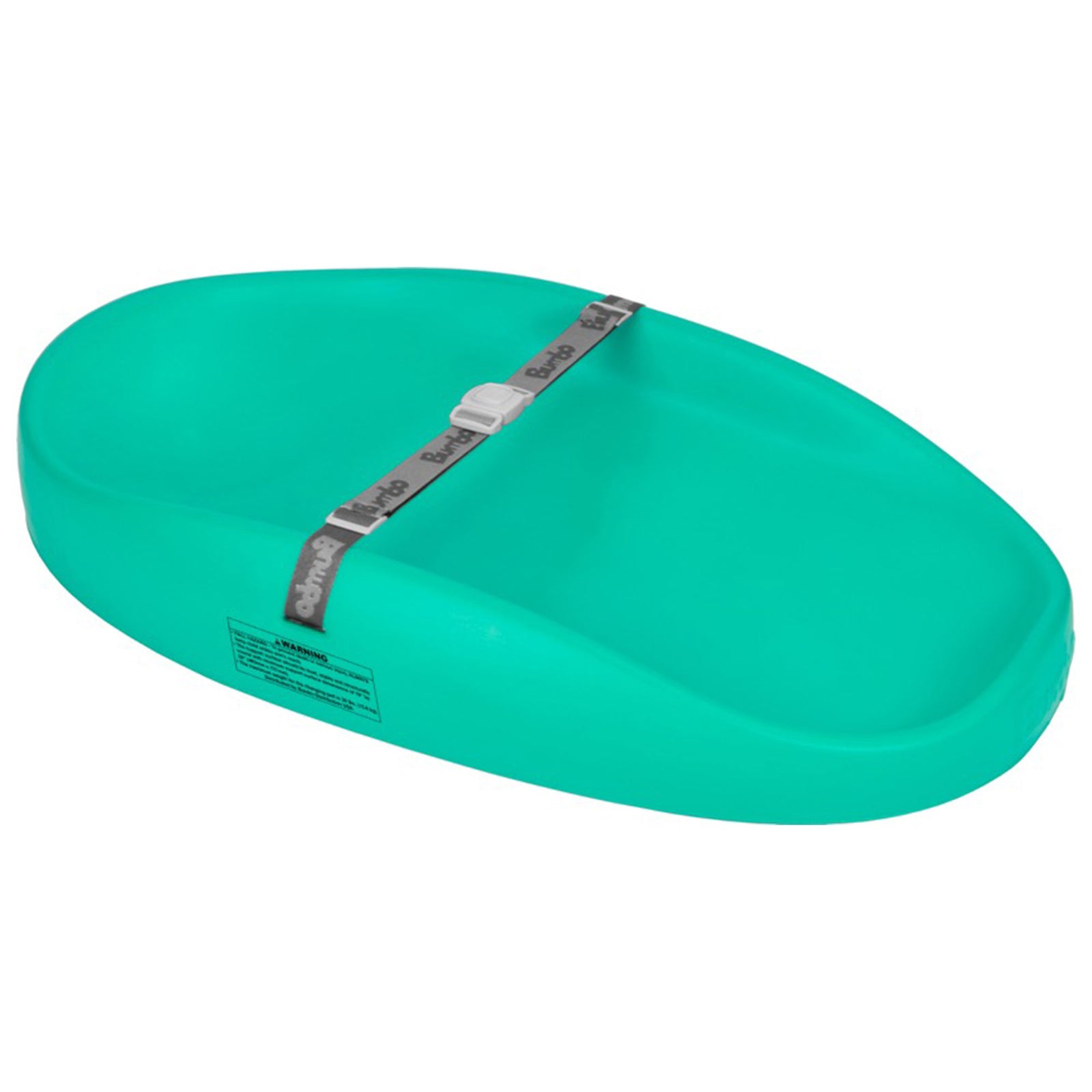 Bumbo Baby Infant Soft Foam Comfortable Changing Pad with Restrain Belt, Aqua - VMInnovations
