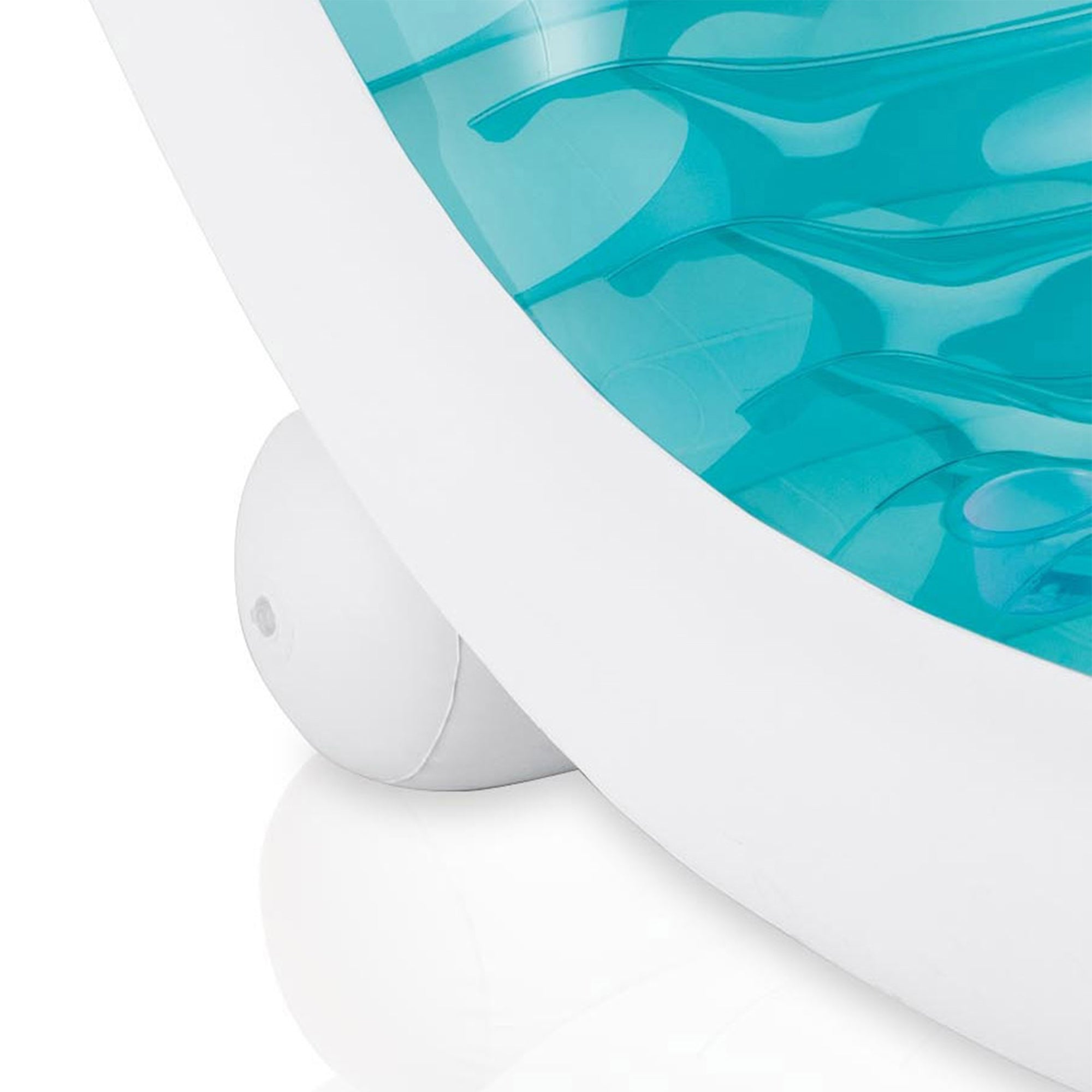 Inflatable Lounge Pool Chair Bundled w/ Inflatable Pool Recliner Lounger Chair