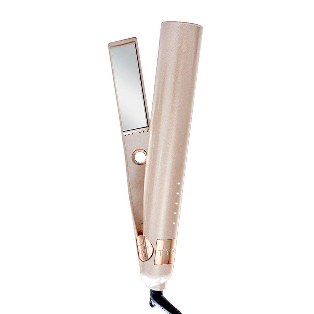 873 TYME 176491 Iron Pro 2-In-1 Hair Curler and Straigtener with Titanium Plates (Refurbished)