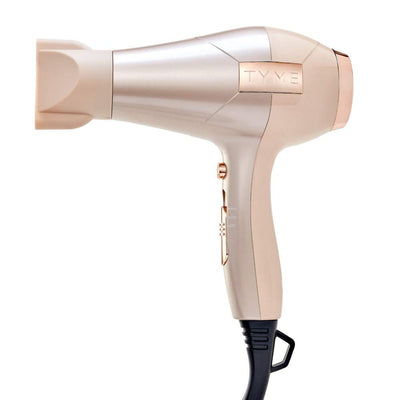 TYME Blowtyme Ionic and Ceramic Pro Lightweight Hair Blow Dryer, Rose Gold(Used)