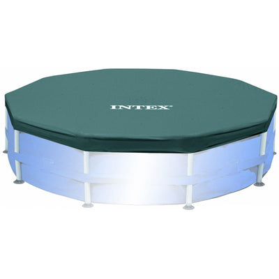 Intex Steel Frame Pool Ladder for 42' Wall Height & 15' Round Pool Debris Cover - VMInnovations