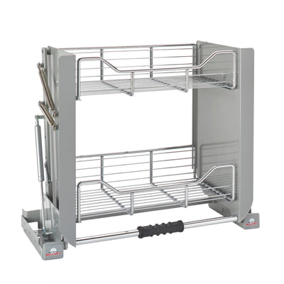 Rev-A-Shelf 5PD-24CRN 24" Chrome Wall Cabinet Pull-Down Shelf System (Used)