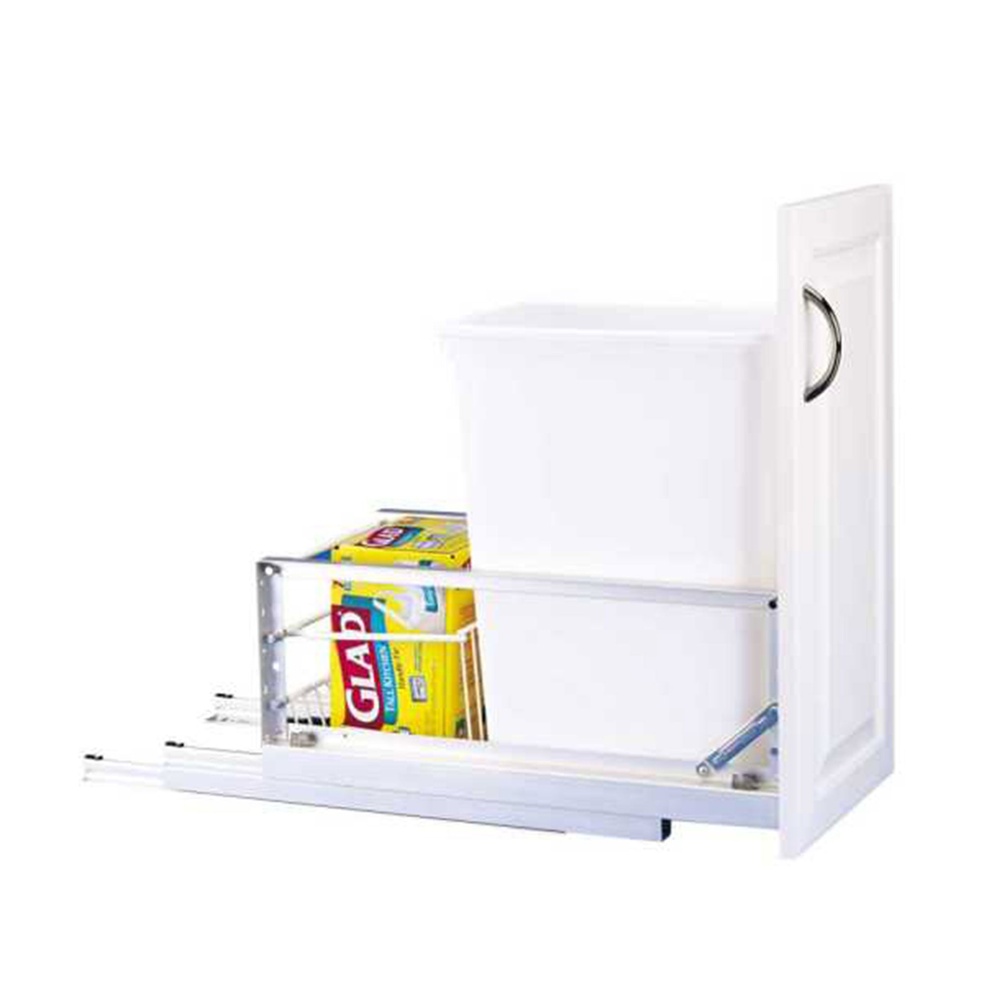 Rev-A-Shelf 5349-15DM-1 35-Qrt Pull Out Cabinet Waste Container Trash Can (Used)