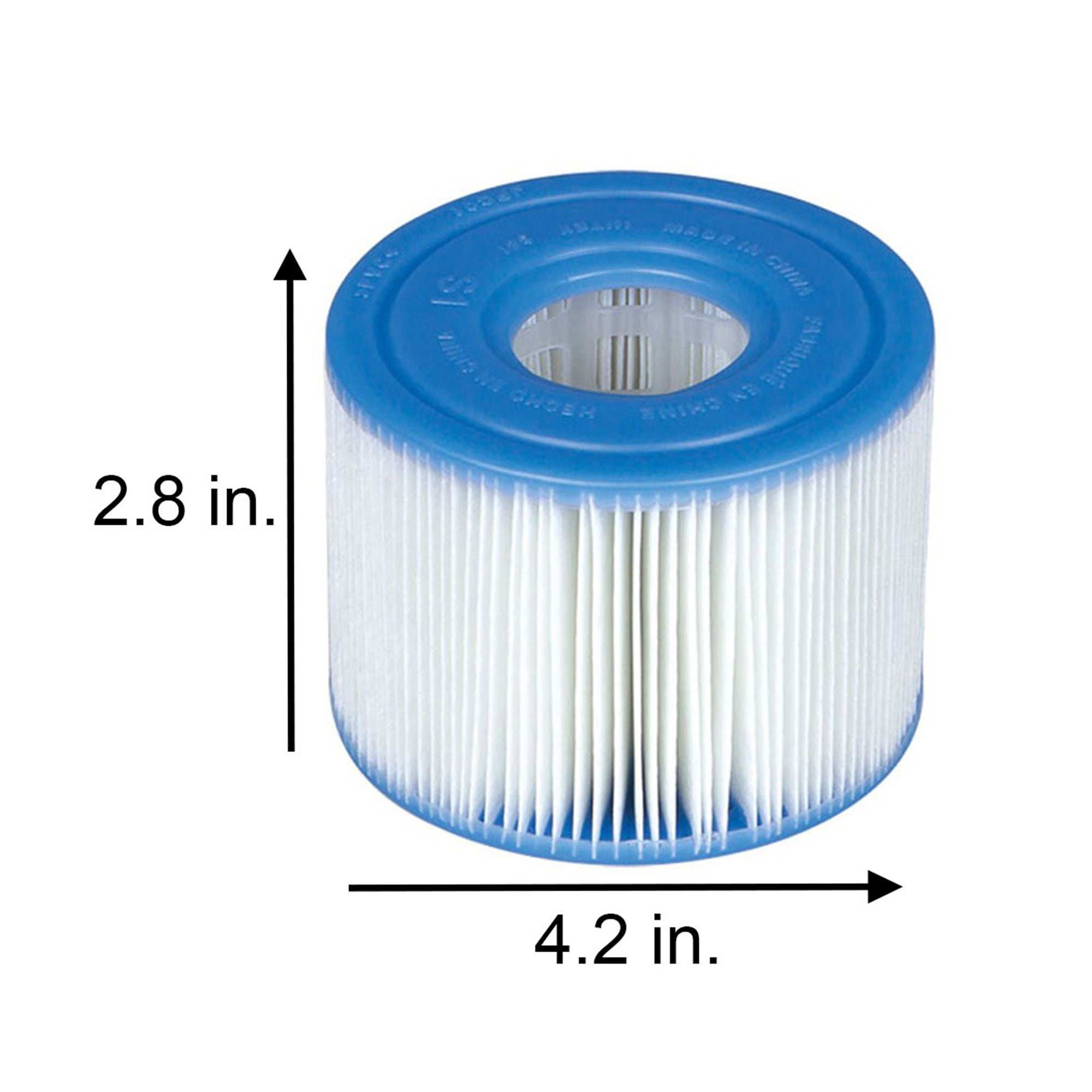 Intex Hot Tub Maintenance Kit & Cup Holder/Tray & Type S1 Pool Filters (6 Pack) - VMInnovations
