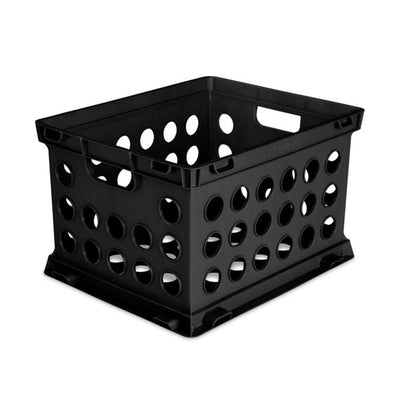 Sterilite Plastic Heavy Duty File Crate Stacking Storage Container (30 Pack)