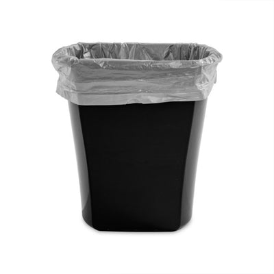 Sterilite 10529006 5.5 Gal Ultra Plastic Wastebasket Trash Can, Black (6 Pack)