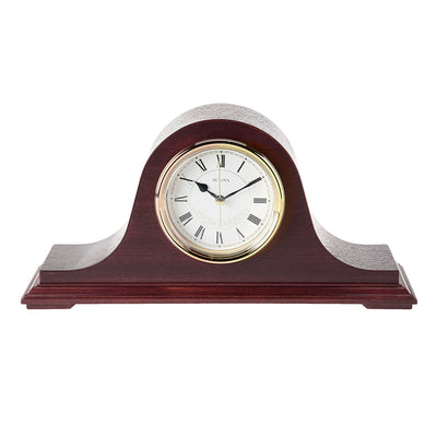 Bulova Clocks Annette II Wooden Westminster Chiming Mantel Clock, Walnut (Used)
