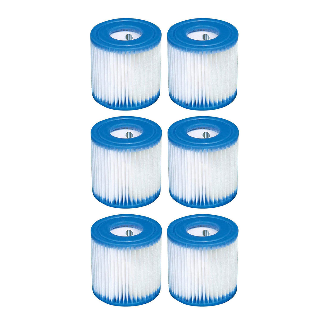 Intex 10' Round Pool with Maintenance Kit, Cover, and Filter Cartridges (6 Pack)