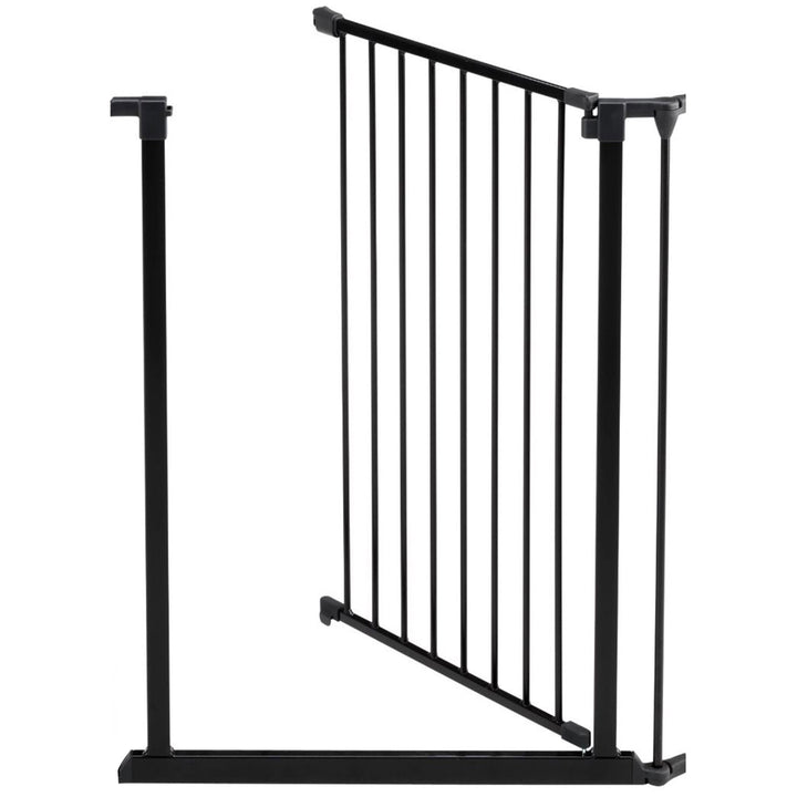 Scandinavian Pet Large and Extra Tall 35-88 Inch Safety Gate, Black (Open Box)