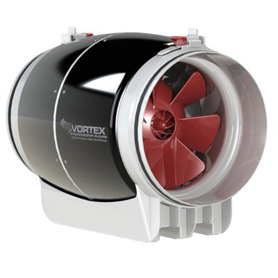 Vortex Powerfan Energy-Efficient Quiet S-Line Inline Ventilation Fan (Open Box) - VMInnovations