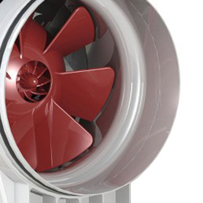 Vortex VTX600S Powerfan Energy-Efficient Quiet S-Line Inline Ventilation Fan