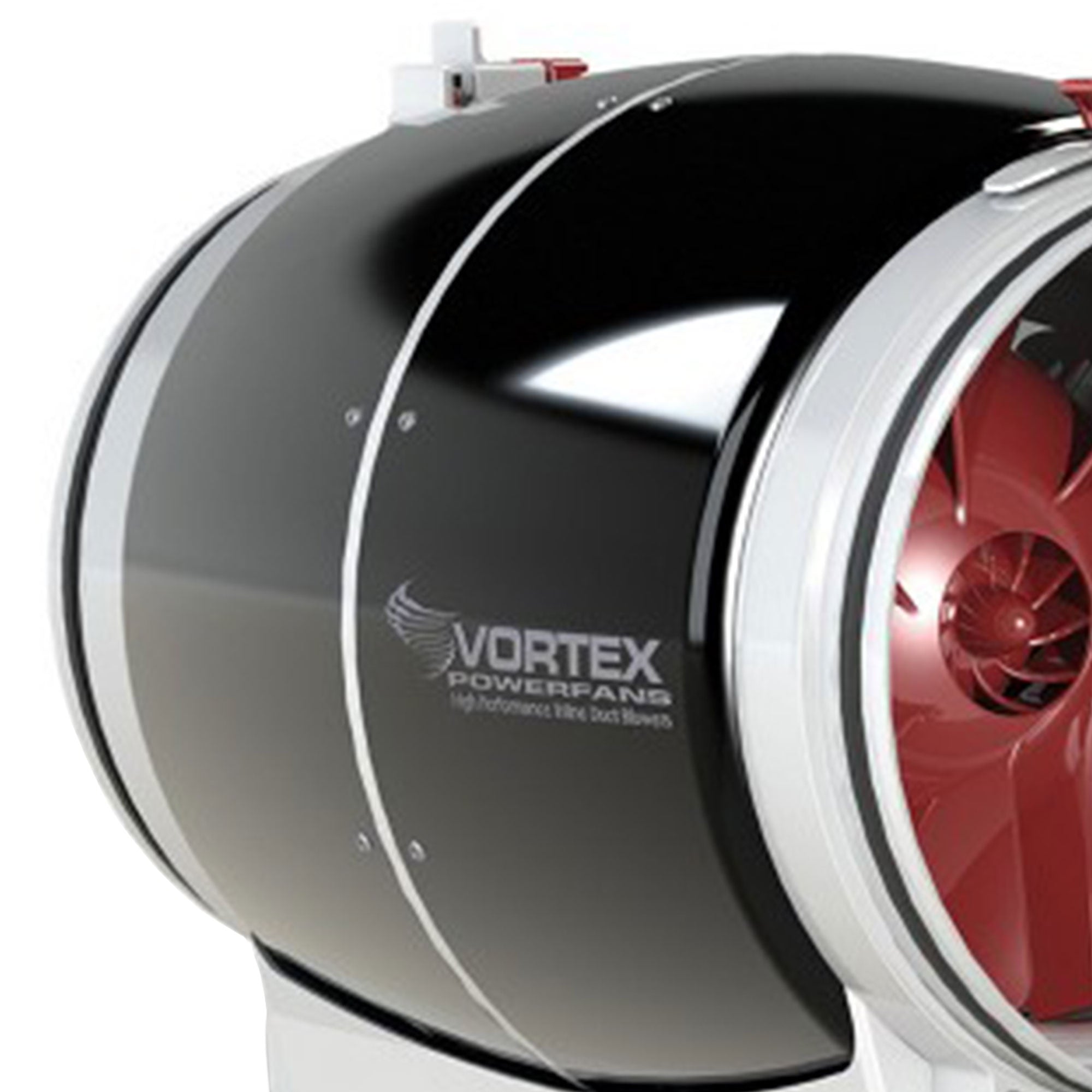 Vortex Powerfan Energy-Efficient Quiet S-Line Inline Ventilation Fan (Open Box) - VMInnovations