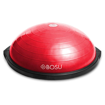 Bosu Home Gym The Original Balance Trainer 65 cm Diameter, Red & Black (Used)