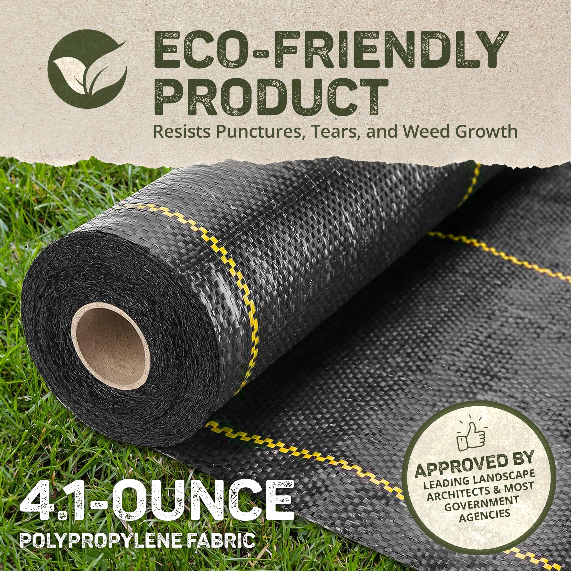 DeWitt 20 Year 4.1-Oz Home & Commercial Landscape Weed Barrier,250 Ft (Open Box)