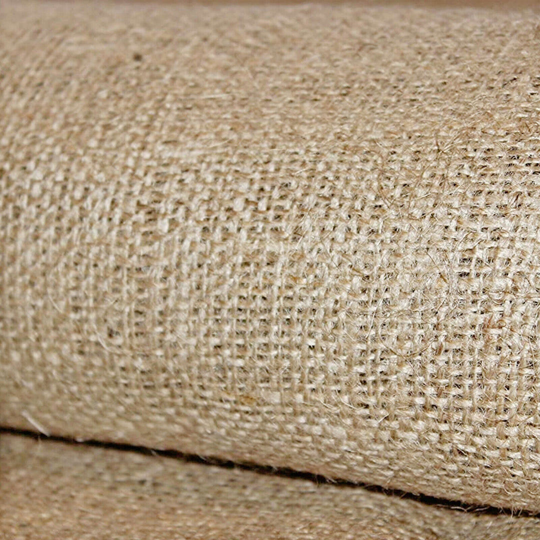 Dewitt 5.5oz 3' x 250' Medium Weave Natural Burlap Cloth Liner for Weed Control - VMInnovations