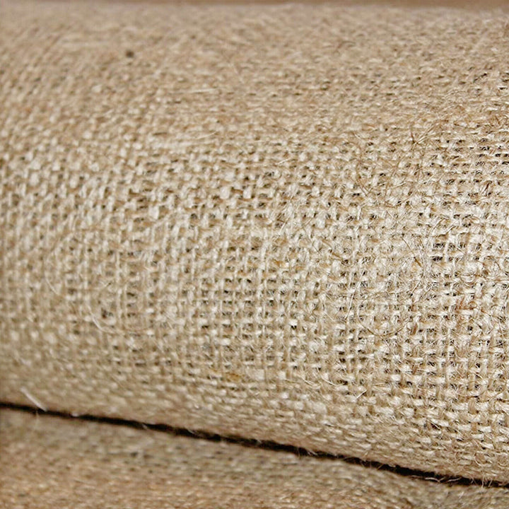 Dewitt 5.5oz 3' x 250' Medium Weave Natural Burlap Cloth Liner for Weed Control - VMInnovations