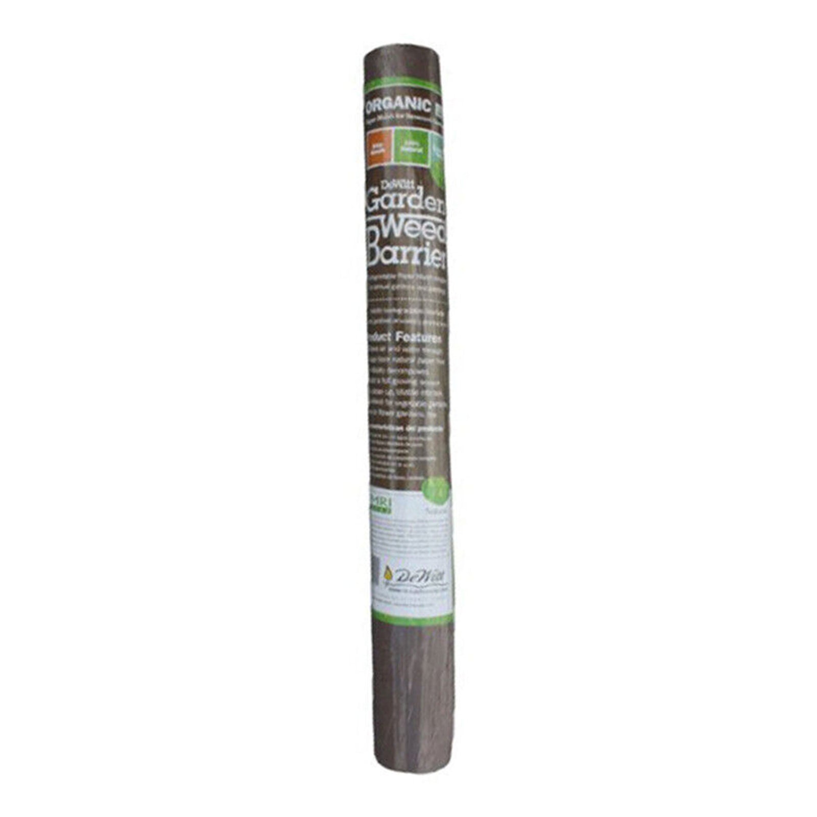 DeWitt NAT4300 4 x 300 Ft Natural Biodegradable Paper Mulch Garden Weed Barrier - VMInnovations