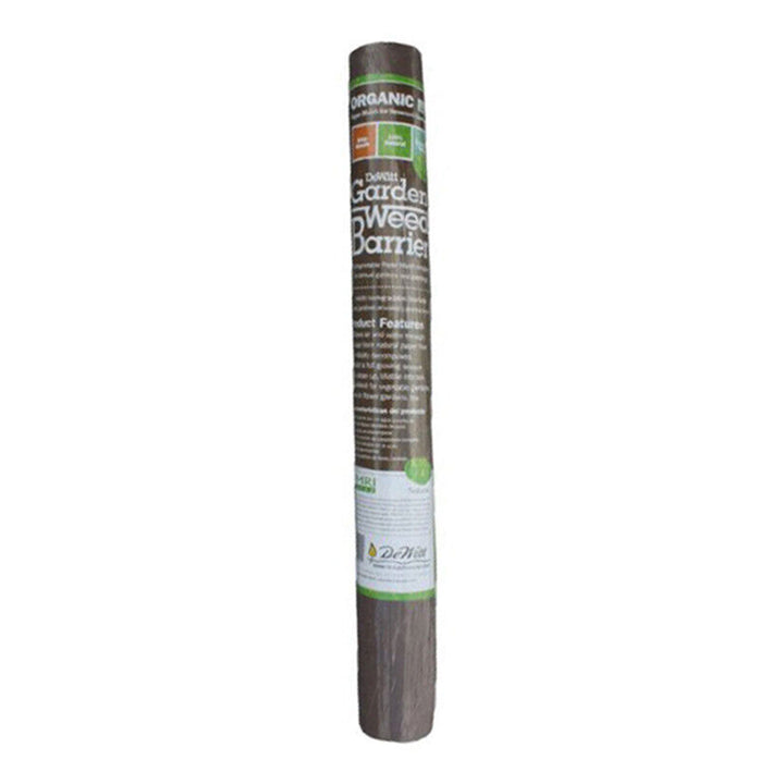DeWitt 4x300 Ft Natural Biodegradable Paper Mulch Garden Weed Barrier (Open Box)