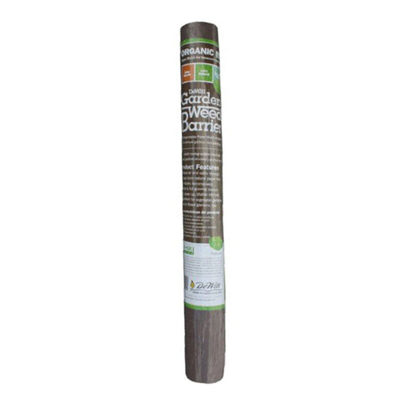 DeWitt NAT4300 4 x 300 Ft Natural Biodegradable Paper Mulch Garden Weed Barrier