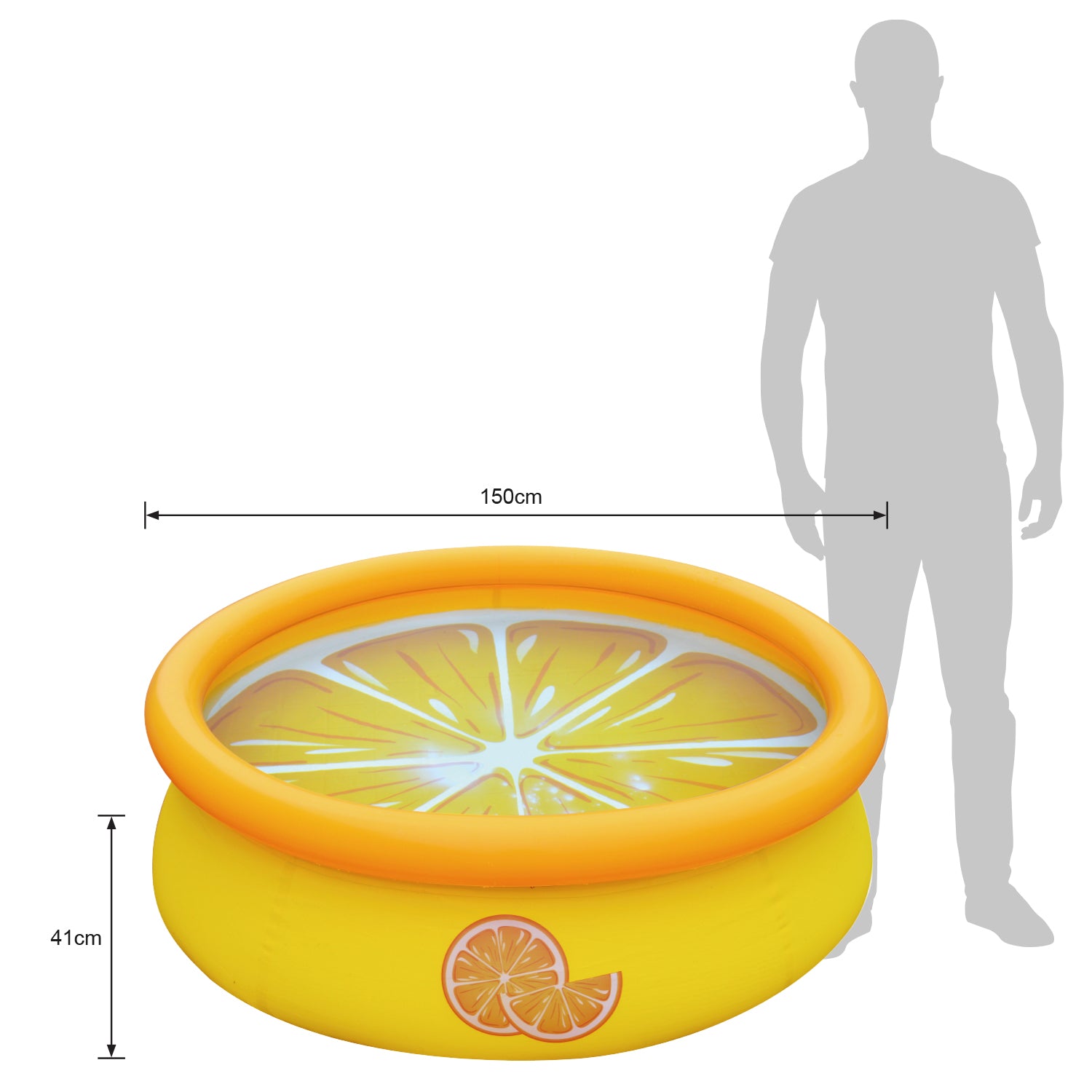 JLeisure 5ft x 16.5in Inflatable Backyard Swimming Pool (Open Box) - VMInnovations