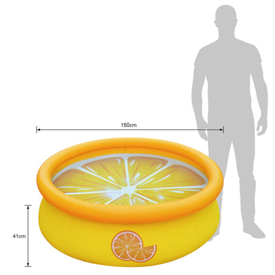 JLeisure 5ft x 16.5in Inflatable Backyard Swimming Pool (Open Box) - VMInnovations