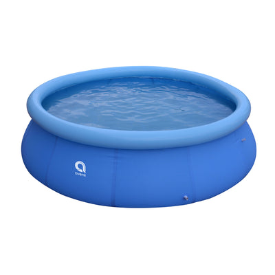 JLeisure 17807 10 Ft x 30" Prompt Set Inflatable Outdoor Backyard Swimming Pool - VMInnovations