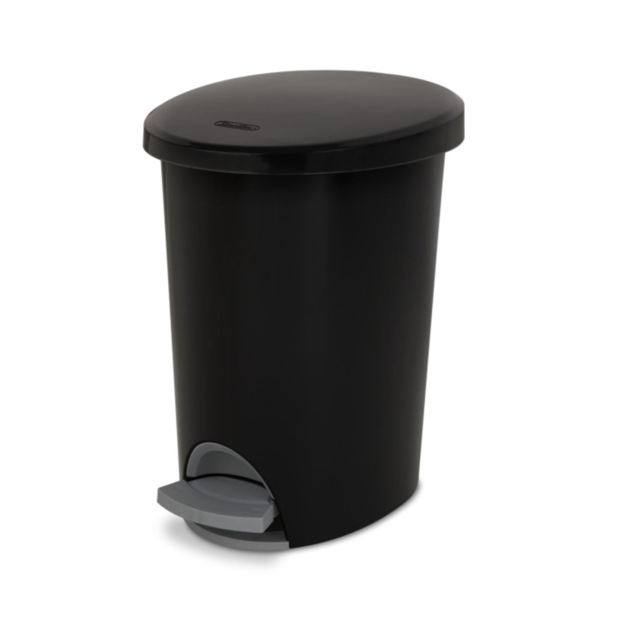 Sterilite 2.6 Gallon Ultra StepOn Wastebasket w/ Titanium Pedal & Liner (2 Pack)