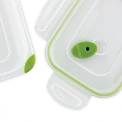 Sterilite 4.5 Cup Rectangle Ultra-Seal Food Storage Container, Green (6 Pack)