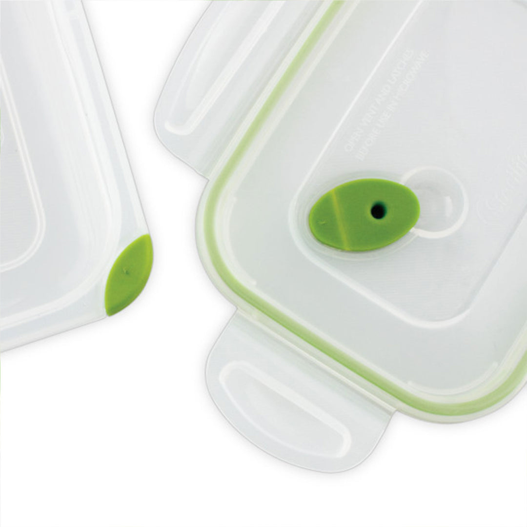 Sterilite 4.5 Cup Rectangle UltraSeal Food Storage Container, Green (12 Pack)