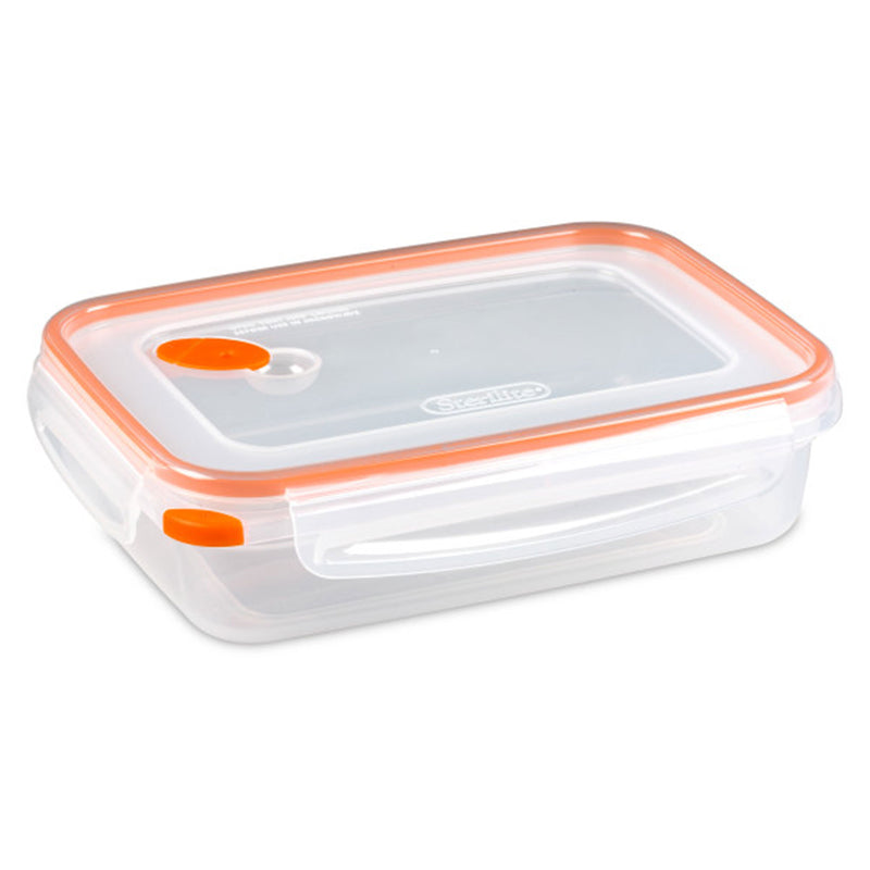 Sterilite 03211106 Ultra-Seal 5.8 Cup Food Storage Container w/ Clear Lid (6 PK)