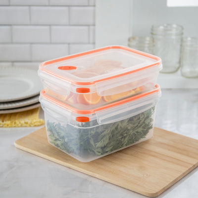 Sterilite 03211106 Ultra-Seal 5.8 Cup Food Storage Container w/ Clear Lid (6 PK) - VMInnovations
