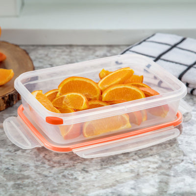 Sterilite 03211106 Ultra-Seal 5.8 Cup Food Storage Container w/ Clear Lid (6 PK) - VMInnovations