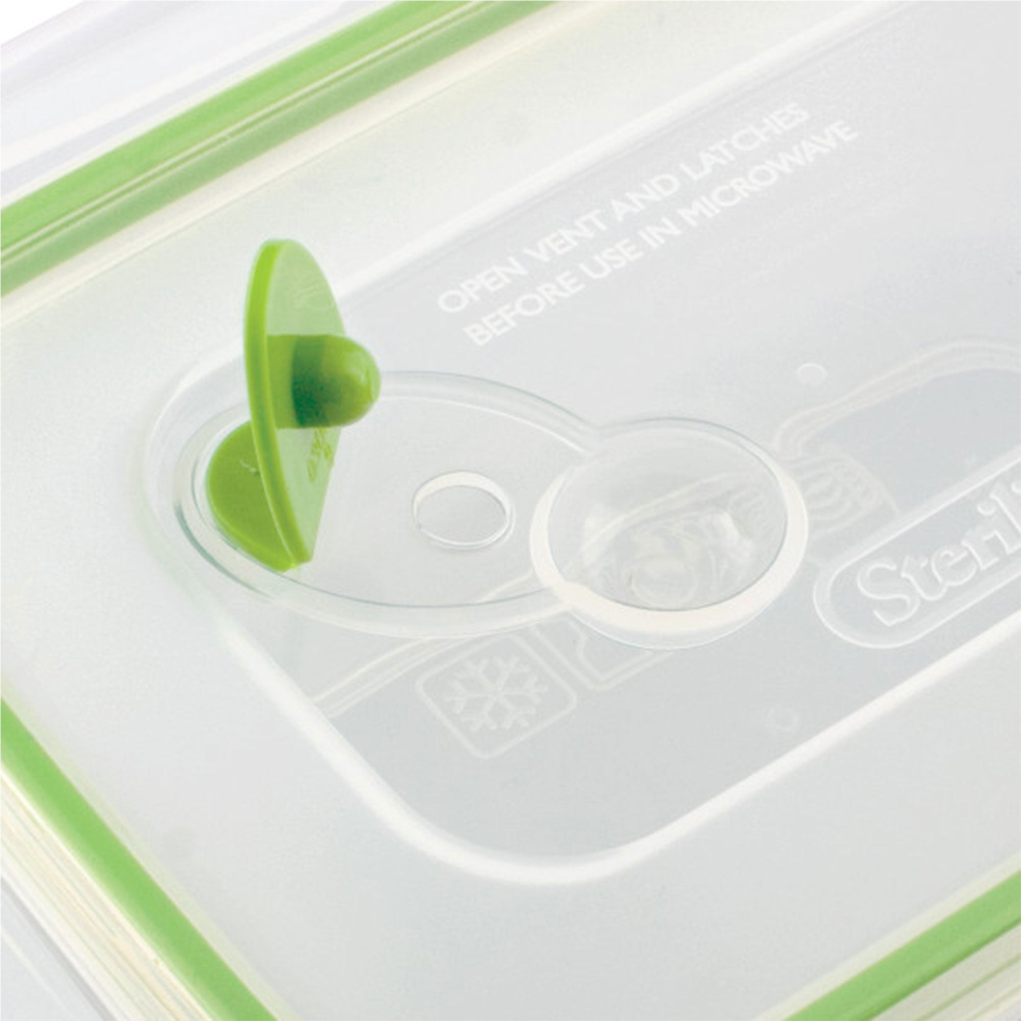 Sterilite 3.1 Cup Rectangle Ultra-Seal Food Storage Container, Green (6 Pack) - VMInnovations