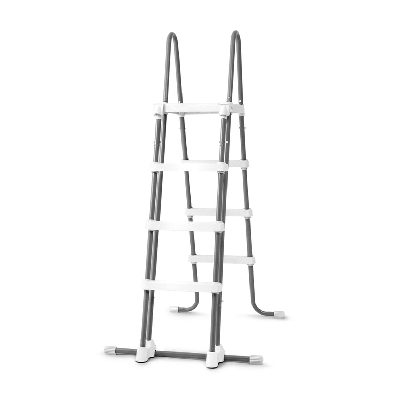 Intex Deluxe Pool Ladder with Removable Steps for 48 Inch Depth Pools (Open Box)