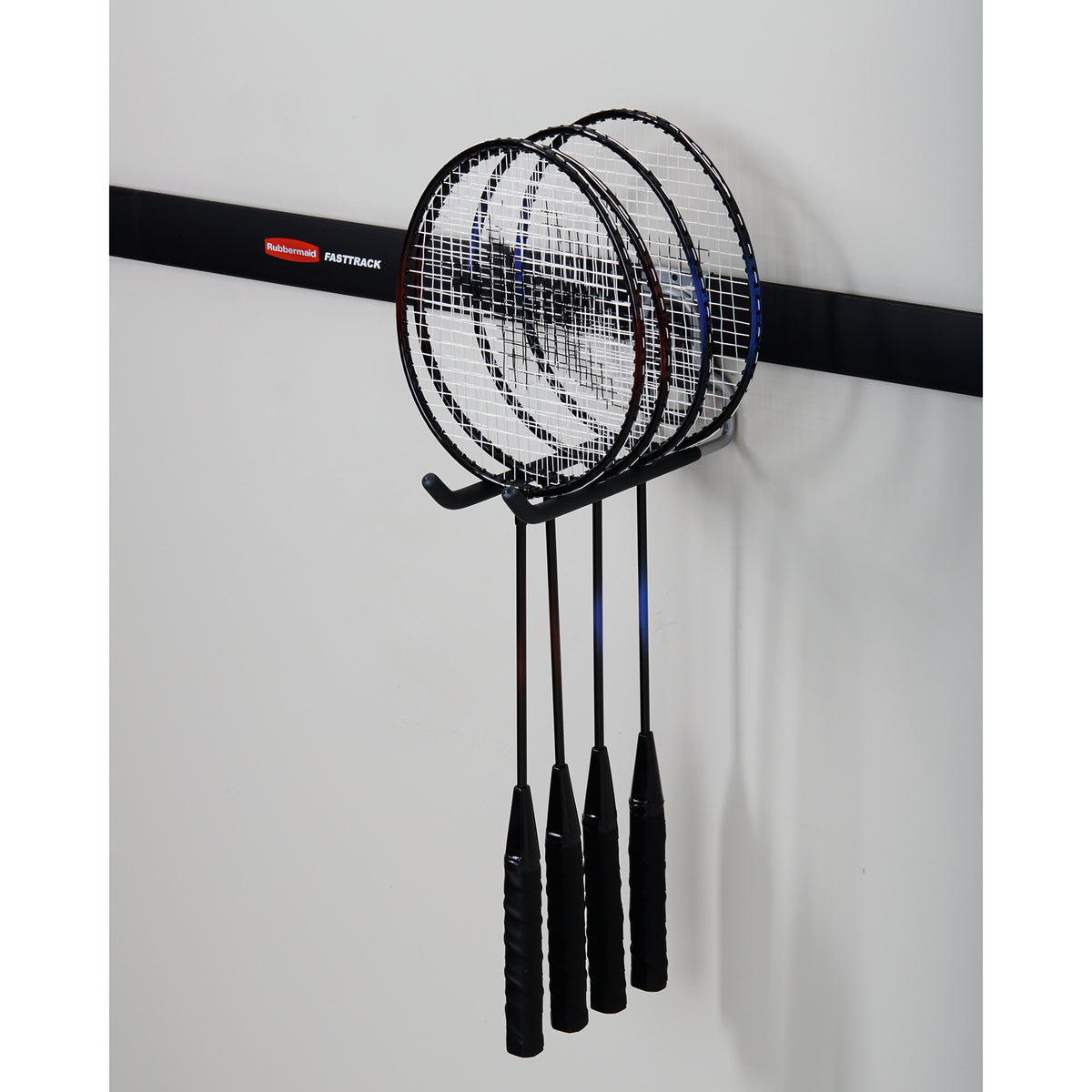 Rubbermaid FastTrack Wall Mounted Garage Storage Utility Multi Hook (4 Pack)